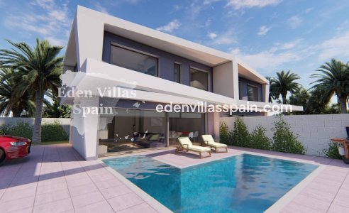 Gloednieuwe villa - Nieuwbouw - Santa Pola - Santa Pola