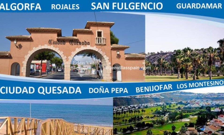 Immobilien Zweiter Hand - Urbanisierung freistehende Villa - Ciudad Quesada - Ciudad Quesada Rojales