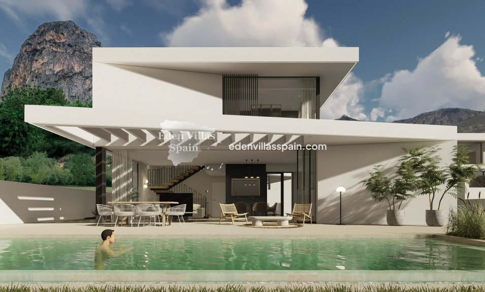 Nieuwbouw - Gloednieuwe villa - Polop
