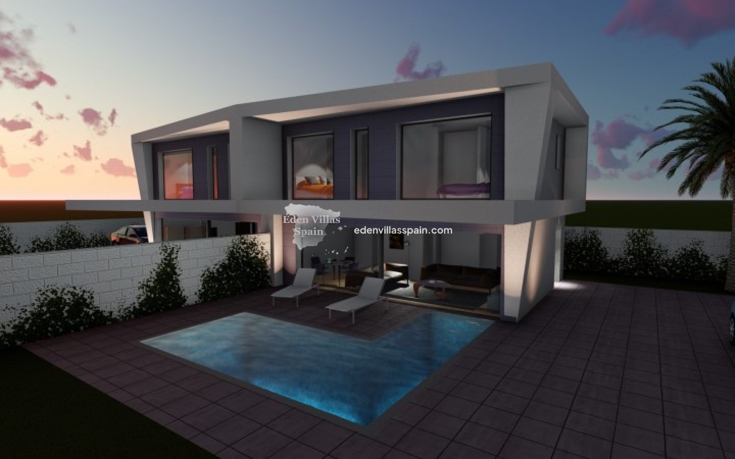 Nieuwbouw - Gloednieuwe villa - Santa Pola