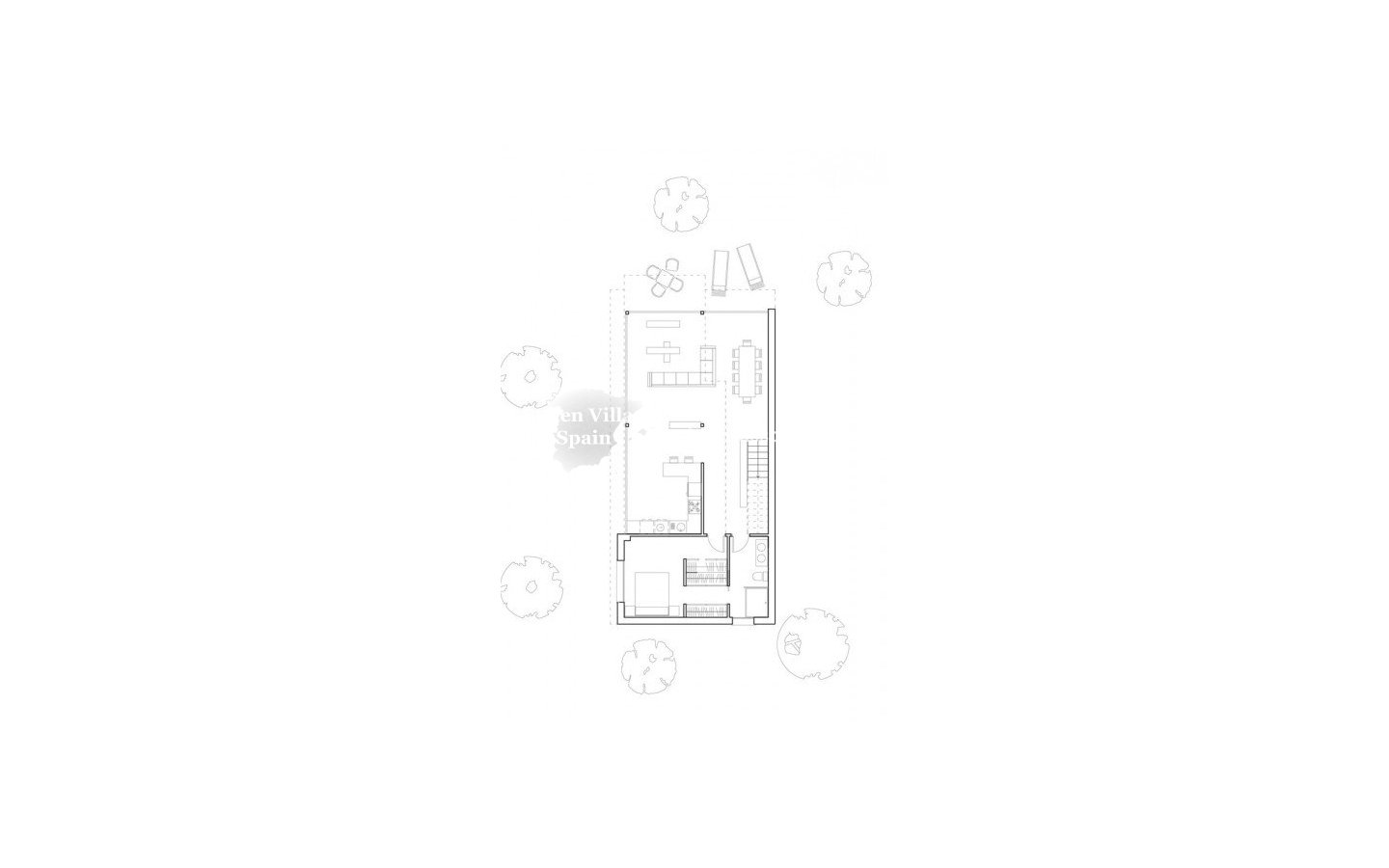 Obra Nueva - Villa costera - Santa Pola