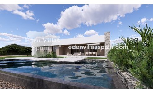 Villa a estrenar - Obra Nueva - Pinoso - Pinoso