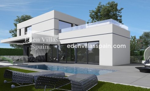 Villa a estrenar - Obra Nueva - Polop - Polop