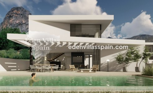 Villa a estrenar - Obra Nueva - Polop - Polop