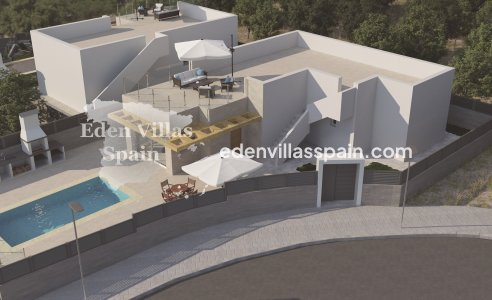 Villa a estrenar - Obra Nueva - Polop - Polop