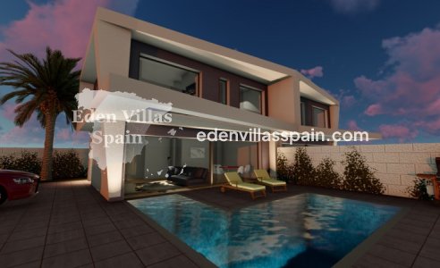 Obra Nueva - Villa a estrenar - Santa Pola