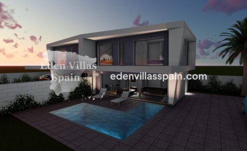 Obra Nueva - Villa a estrenar - Santa Pola