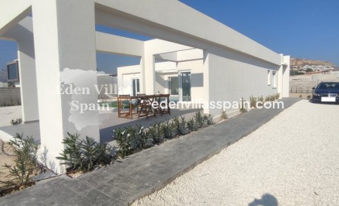 Obra Nueva - Villa a estrenar - Mutxamel