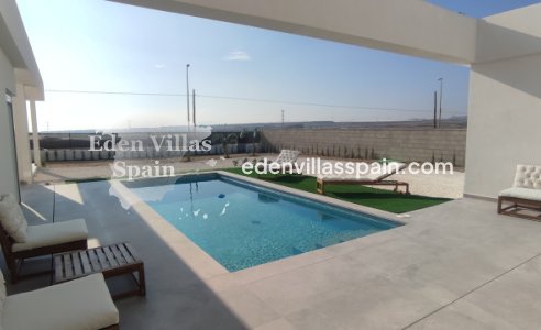 Obra Nueva - Villa a estrenar - Mutxamel