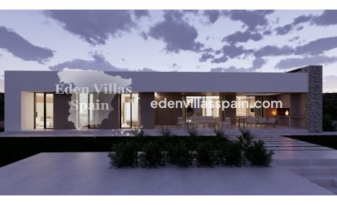 Nieuwbouw - Gloednieuwe villa - Pinoso